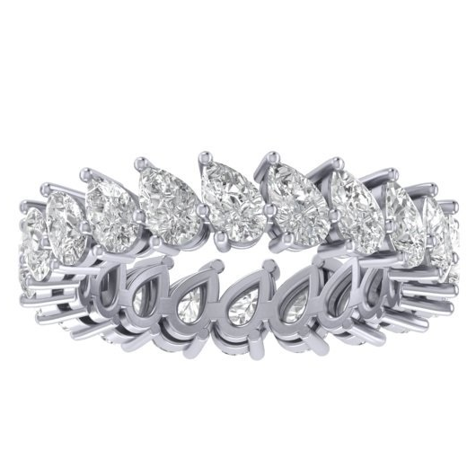 RC1520 Pear Diamond Eternity Ring