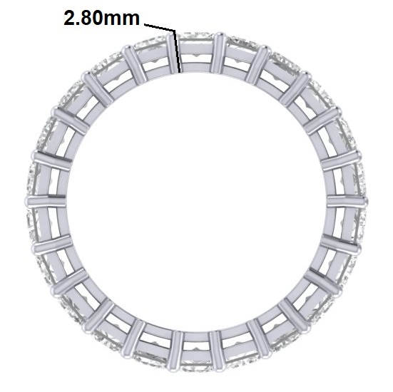 RC1522 Octo Diamond Eternity Ring